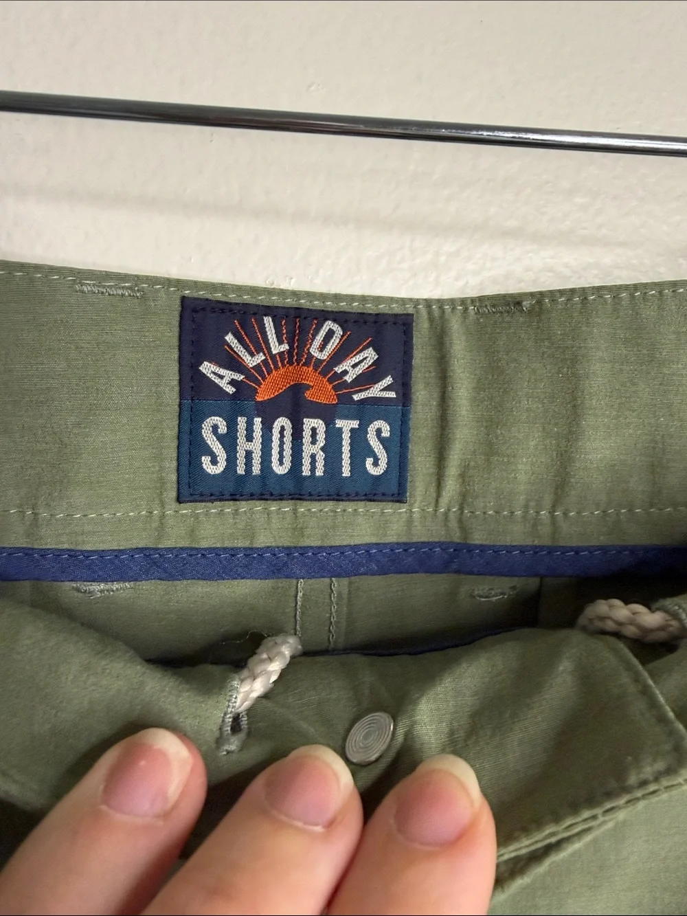 Faherty Belt Loop All Day Shorts in Olive Men's Waist 35